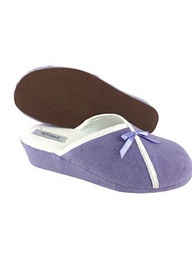 De Fonseca Pantofole Donna cotone con Zeppa Primavera Estate da Interni