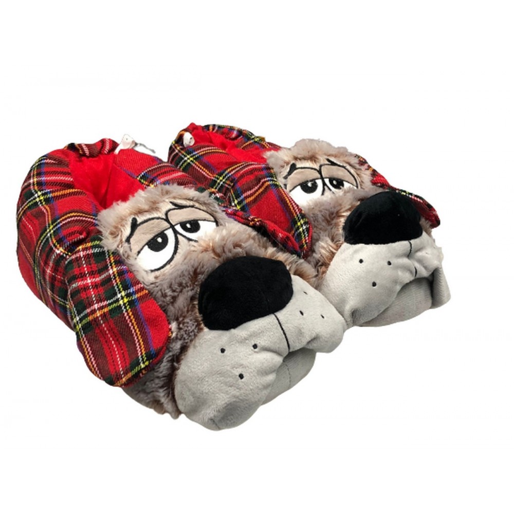 Pantofole da casa simpatico cartone animato cane teddy copertura totale inverno , comodo e versatile per l'estate | SHEIN ALIA