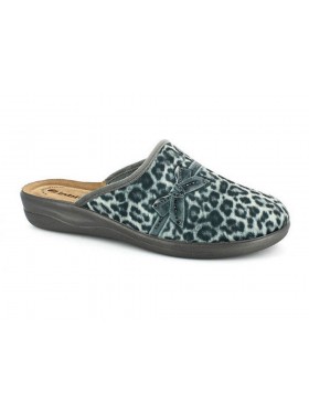Pantofole Donna leopardate...