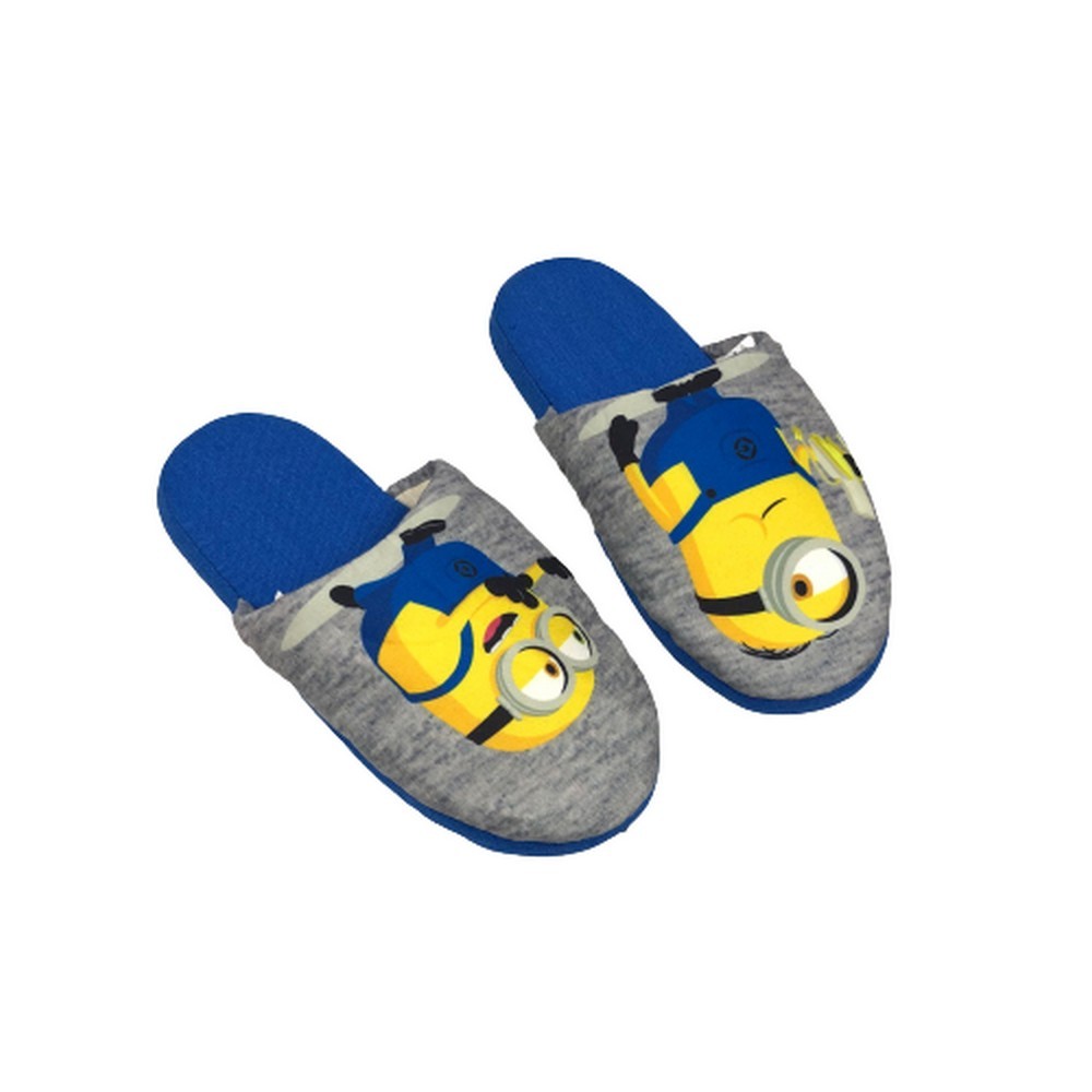 Ragazzi Motivo Leone Doppio Tassello Pantofole Con Suola In Gomma UK Taglie (ragazzi/ragazzi) 11,12,13,1,2,3,4,5, Blu (Navy), 30 EU Bambino