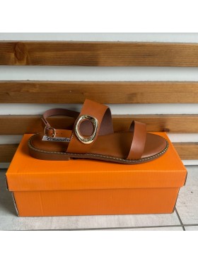 SANDALO DONNA CON FIBBIA