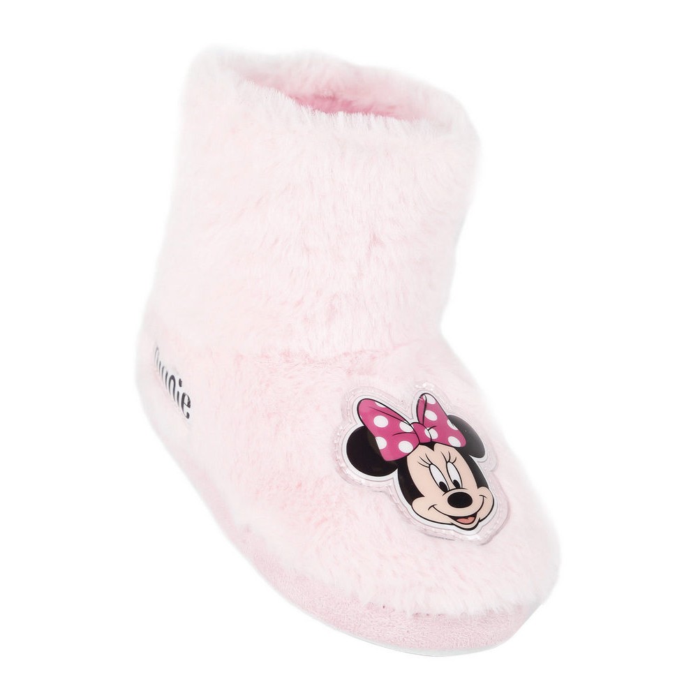 Pantofole a Stivaletto per Bambini in lana cotta GRIGIO ROSA - Bacinas  Walkhausschuhe